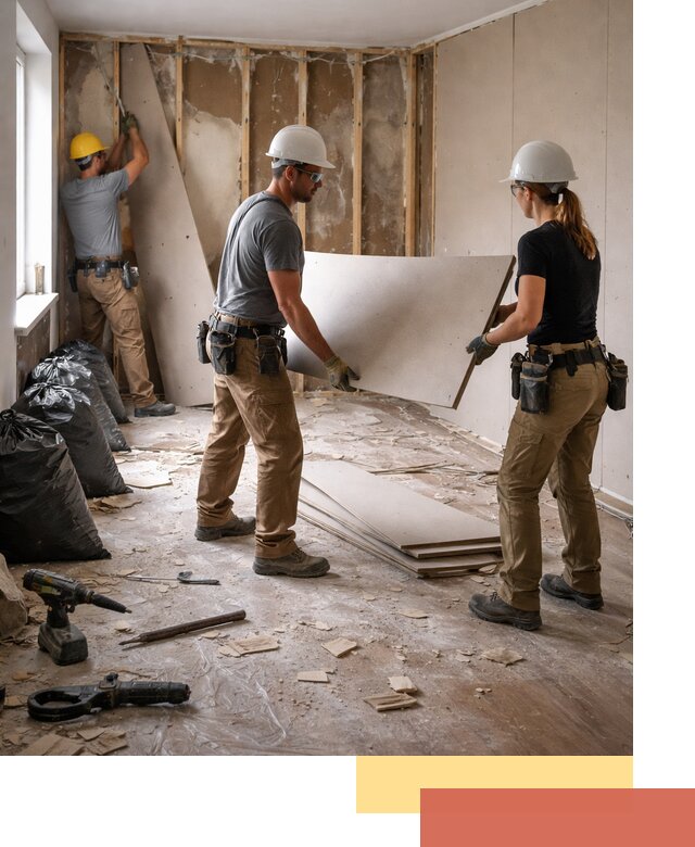 Демонтаж стеновых панелей в Камне-на-Оби быстро и аккуратно