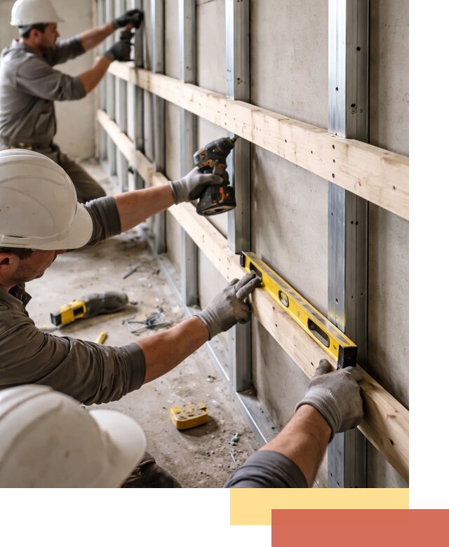 Устройство обрешетки под панели в Камне-на-Оби