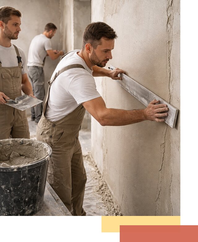 Штукатурка стен без маяков в Камне-на-Оби быстро и качественно