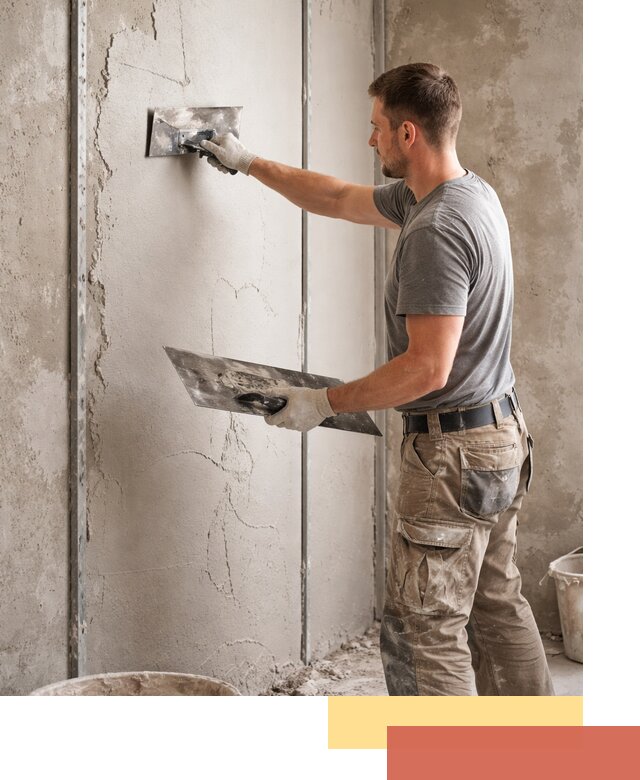 Штукатурка стен гипсовая в Камне-на-Оби — качественный и быстрый монтаж