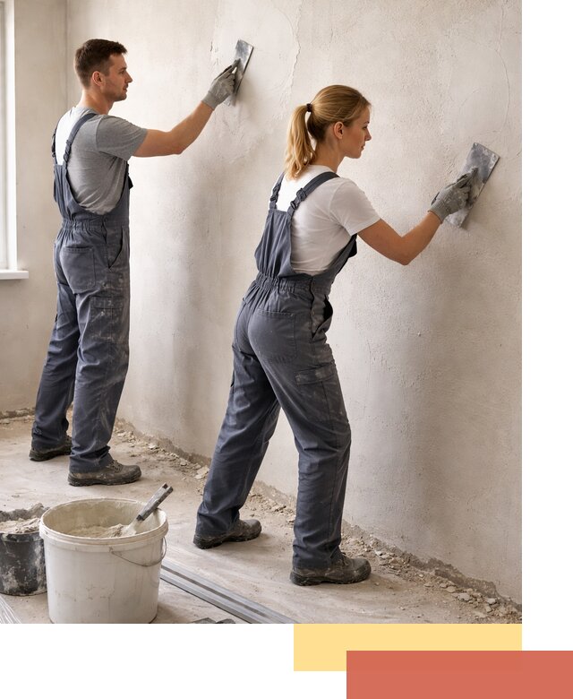 Штукатурка стен под обои в Камне-на-Оби профессионально и быстро