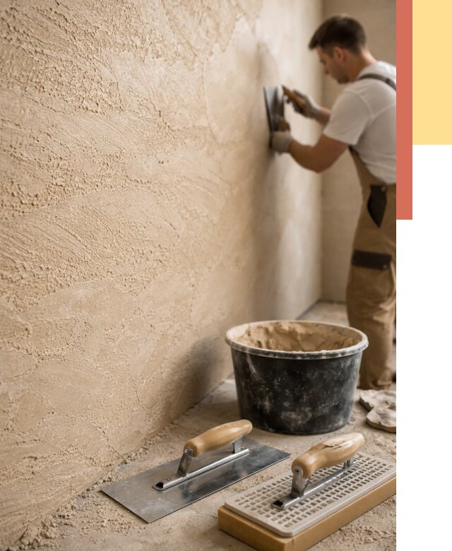 Декоративная штукатурка травертин в Камне-на-Оби от 1827 руб/м2 — качественно и недорого | ОТДЕЛОЧНИК-Кно