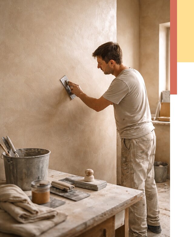 Марокканская штукатурка таделакт в Камне-на-Оби под ключ от 4263 руб. | ОТДЕЛОЧНИК-Кно