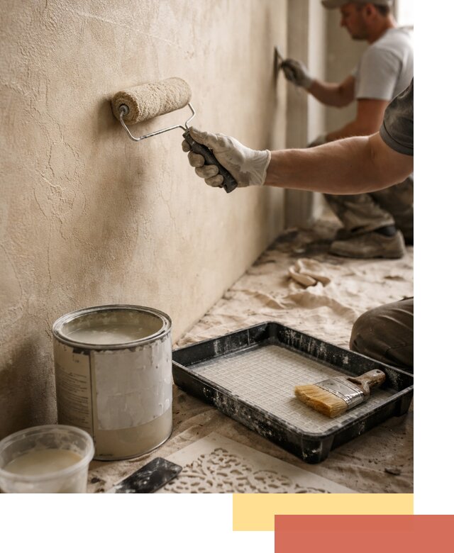 Лессирующая краска для декоративной отделки в Камне-на-Оби