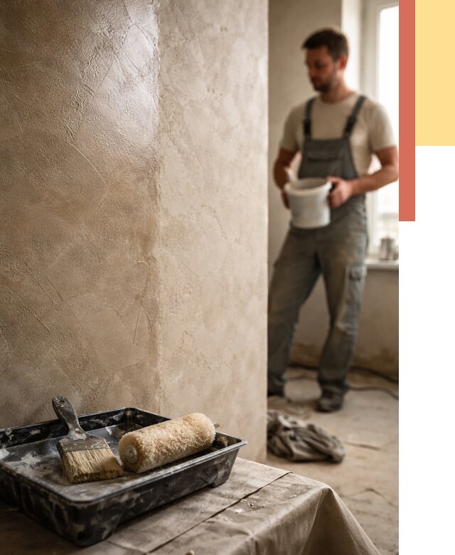 Нанесение воска на штукатурку в Камне-на-Оби от 3553 руб. | Услуги ОТДЕЛОЧНИК-Кно