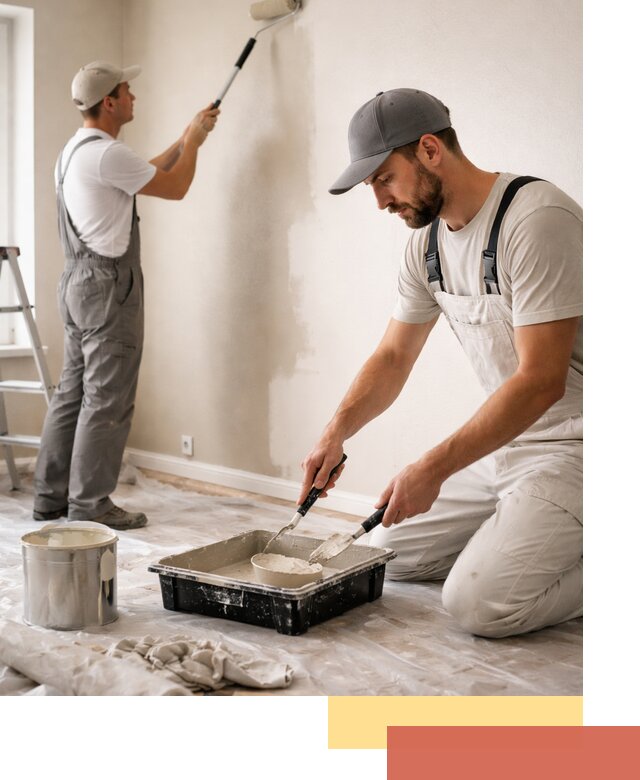 Покраска стен в квартире в Камне-на-Оби — профессионально и аккуратно