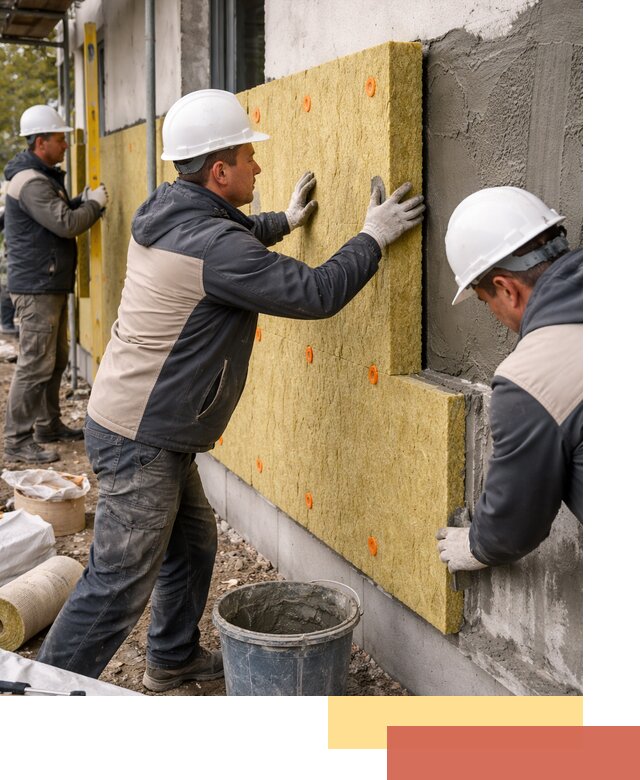 Утепление стен минватой в Камне-на-Оби — тепло и звукоизоляция