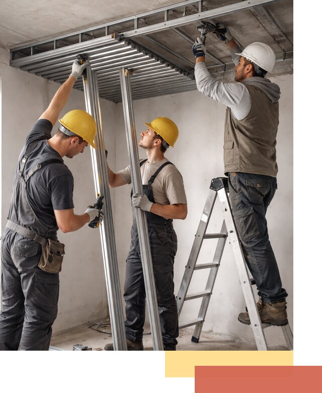 Монтаж реечного потолка под ключ в Камне-на-Оби